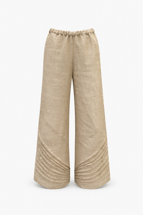 Raffia Fiore Ruffle Pants