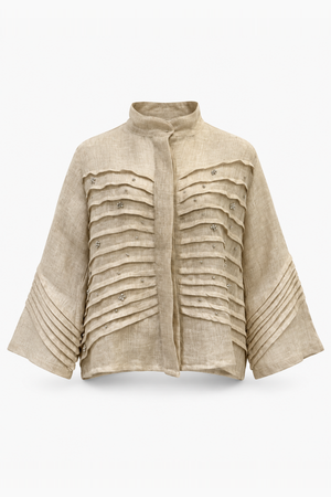 Raffia Fiore Ruffle Shirt