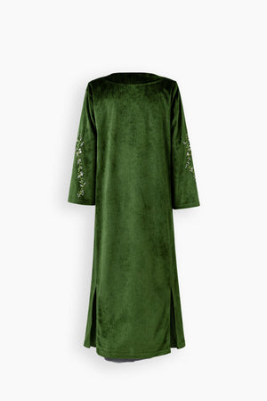 Velvet Verde Open Kaftan II