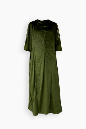 Velvet Verde Open Kaftan I
