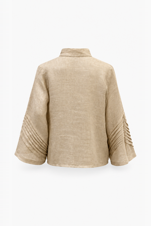 Raffia Fiore Ruffle Shirt