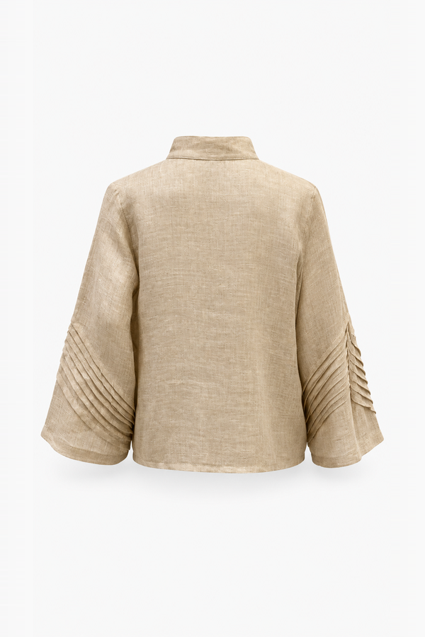Raffia Fiore Ruffle Shirt