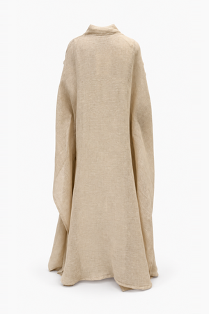 Raffia Fiore Ruffle Open Kaftan