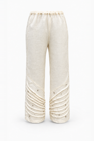 Raffia Fiore Ruffle Pants