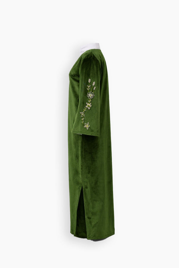 Velvet Verde Open Kaftan II