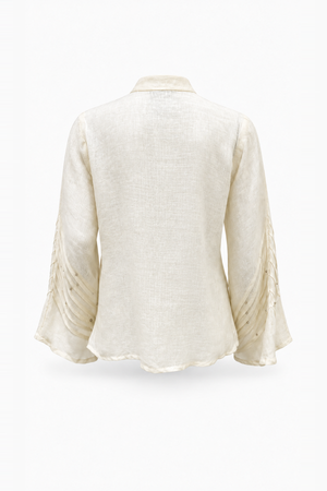 Raffia Fiore Ruffle Shirt