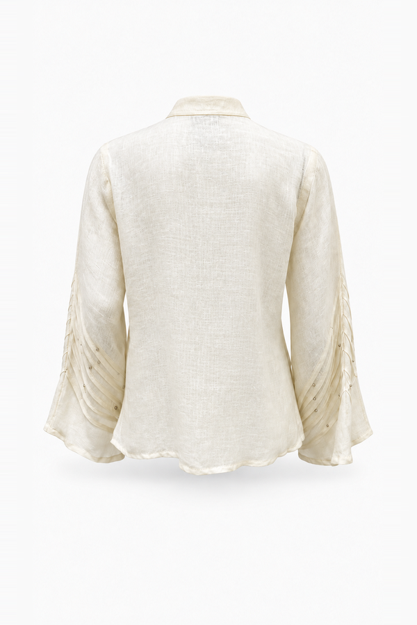 Raffia Fiore Ruffle Shirt