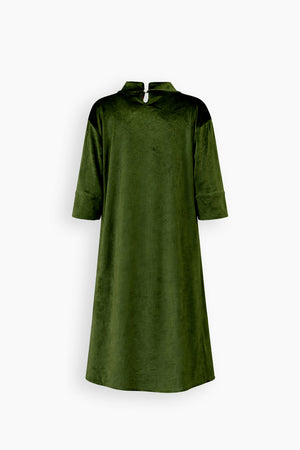 Verde Fiore Velvet Kaftan