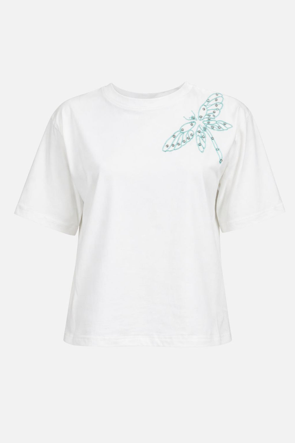 Dragonfly Embroidered T-shirt