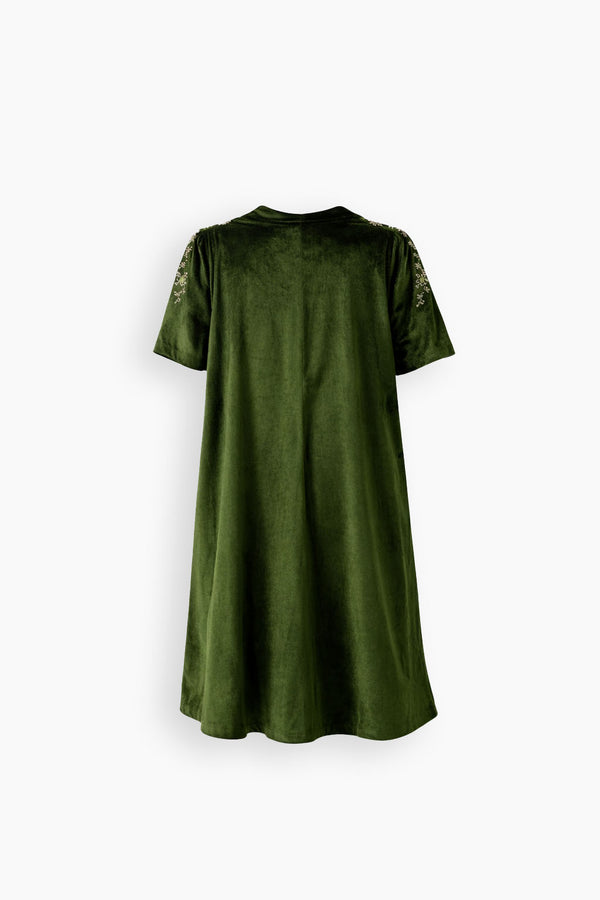 Velvet Verde Open Kaftan I