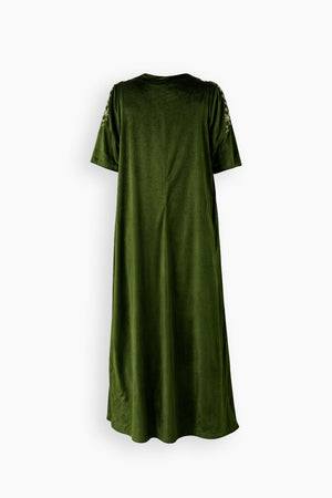Velvet Verde Open Kaftan I