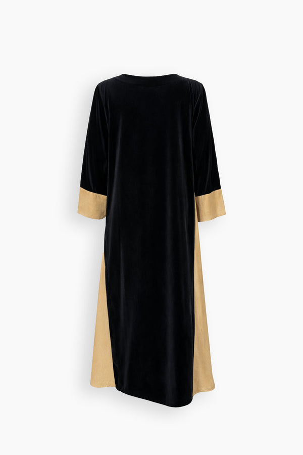 Velvet Oro Trim Kaftan