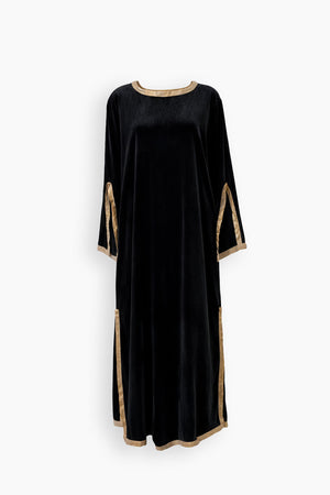 Velvet Oro Slit Kaftan