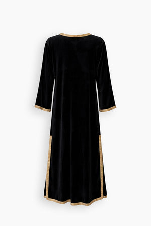 Velvet Oro Slit Kaftan