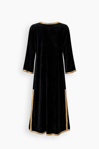 Velvet Oro Slit Kaftan