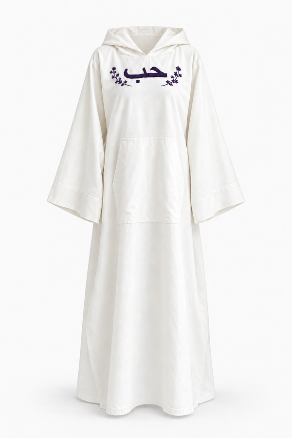 Anima In Arabo Hoodie Kaftan