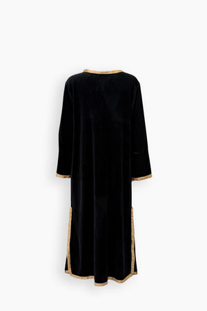 Velvet Oro Slit Kaftan