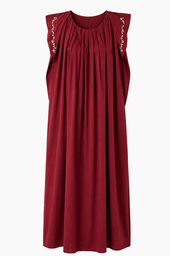 Fiore Puffed Shoulder Kaftan