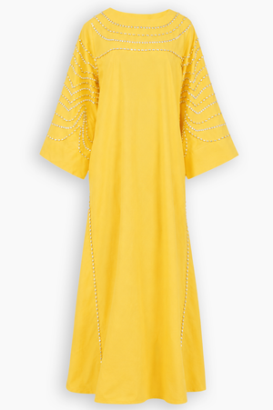 Preziosa Yellow kaftan