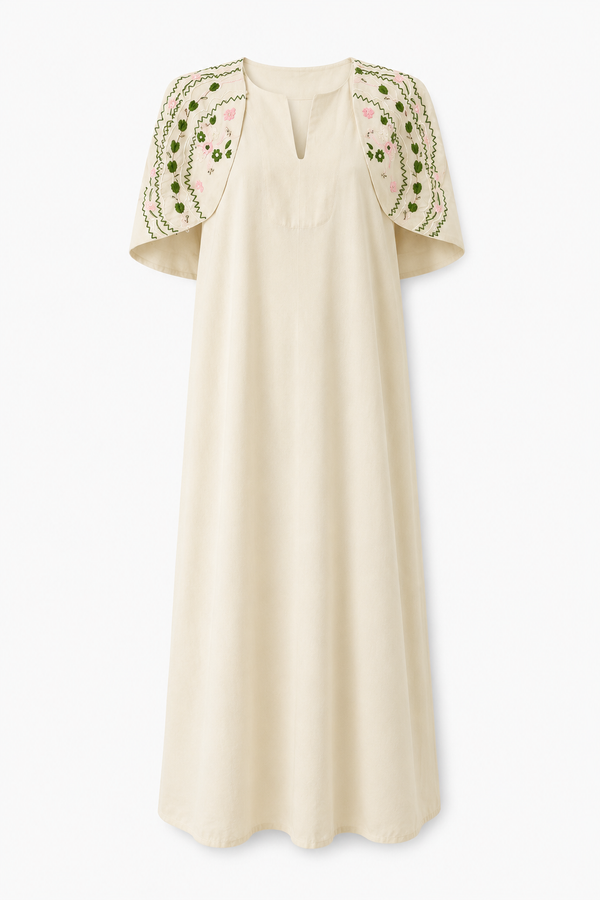 Fior Di Mosaico Cape Kaftan