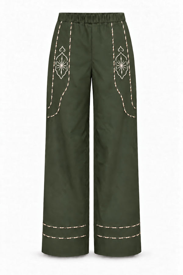 Mosaico Border Pants