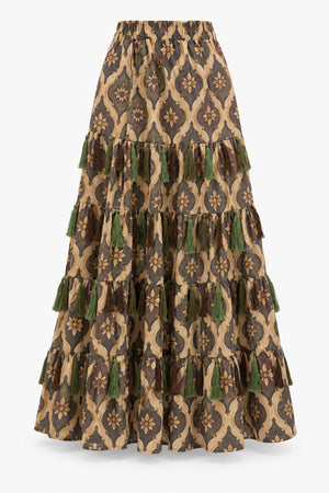 Mosaico Tassel Skirt