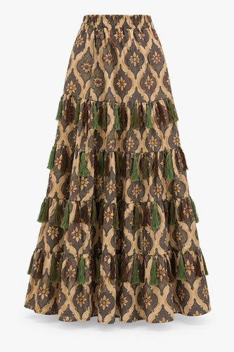 Mosaico Tassel Skirt