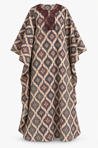 Mosaico Collar Kaftan