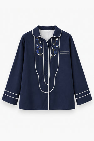 Fiore Navy Shirt