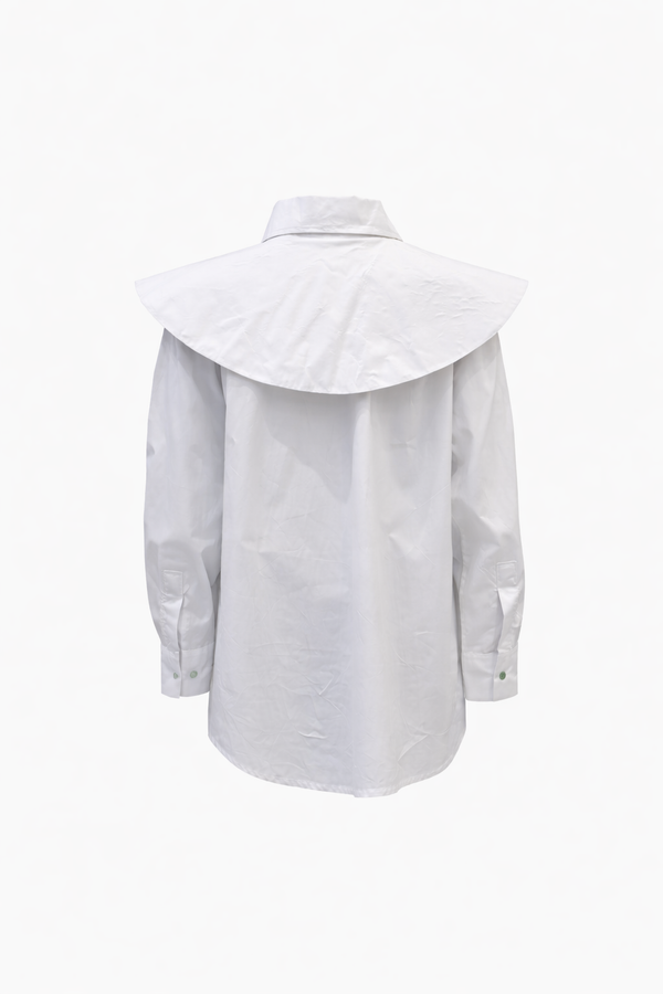 Poplin Verde Embroidered Shirt