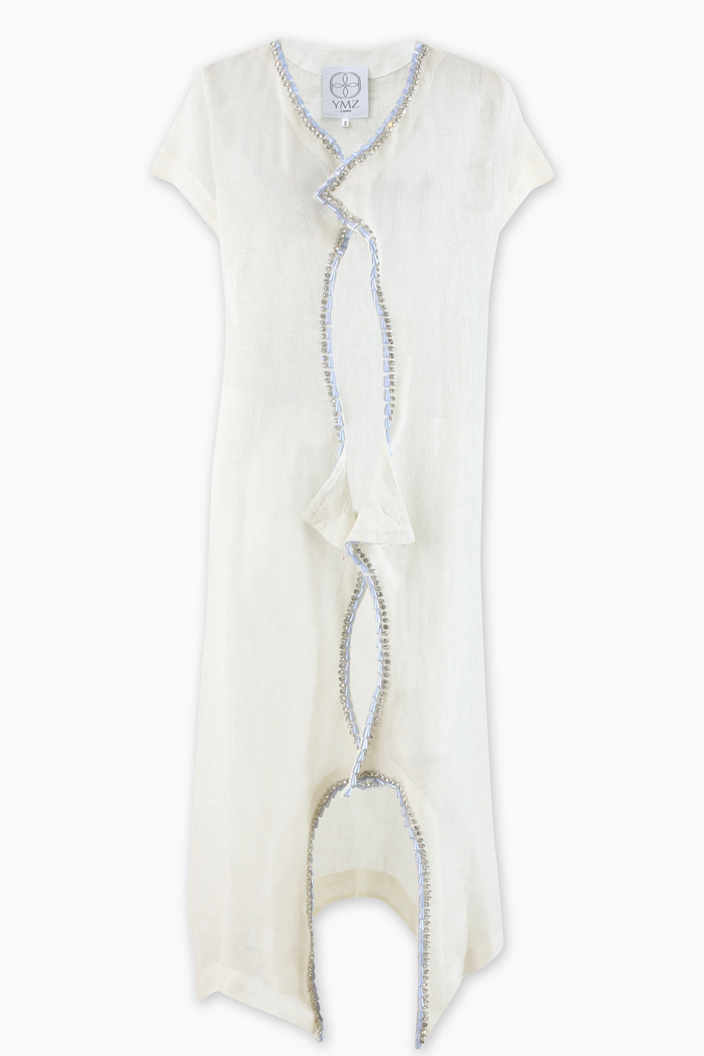 Fiore Blu Open Kaftan