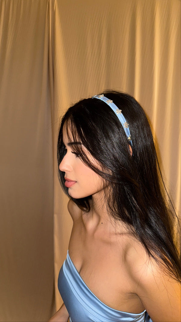 Fiore Satin Headband