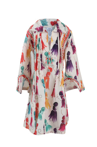 Preziosa Tassel Kaftan
