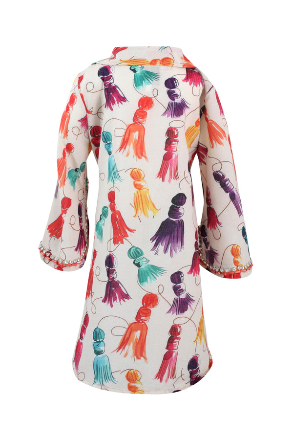 Preziosa Tassel Kaftan