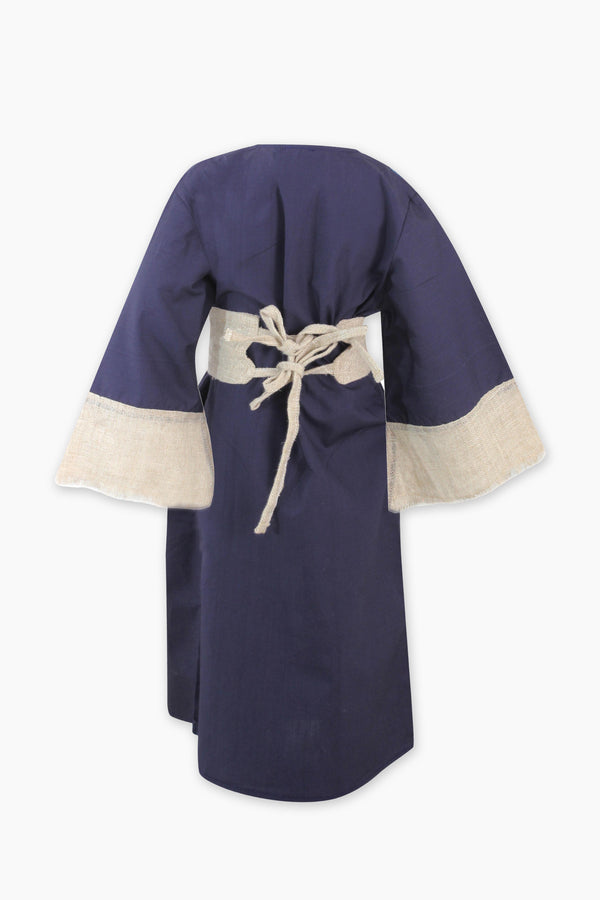 Floral Navy Kaftan