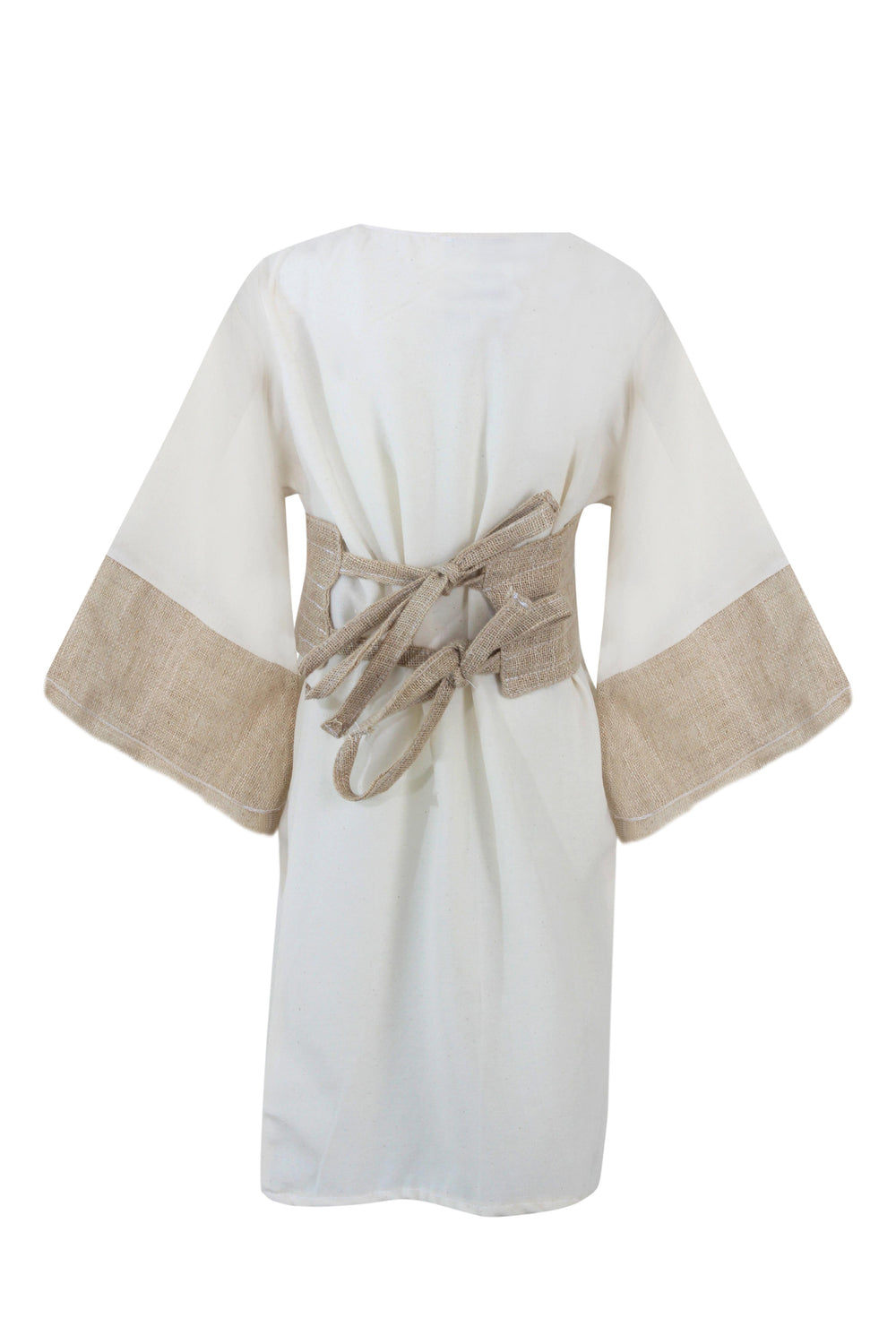 Floral Off-white Kaftan