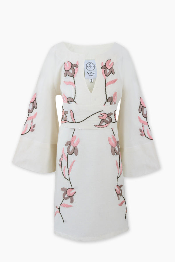 Pink Blossom Kaftan
