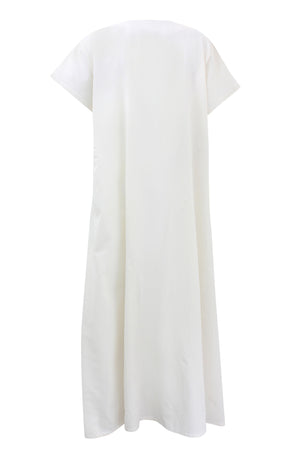 Serene Blue Floral Kaftan