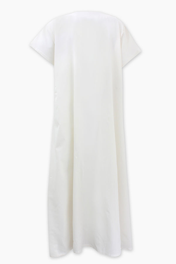 Serene Blue Floral Kaftan