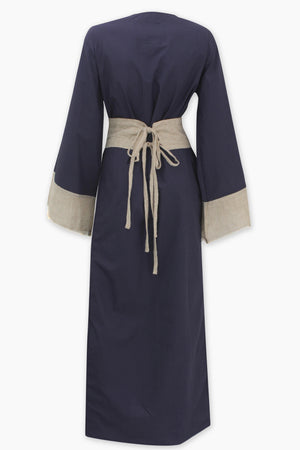 Floral Navy Kaftan