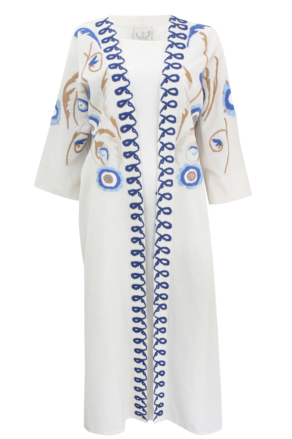 Floral Abstract Kaftan