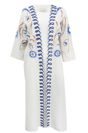 Floral Abstract Kaftan