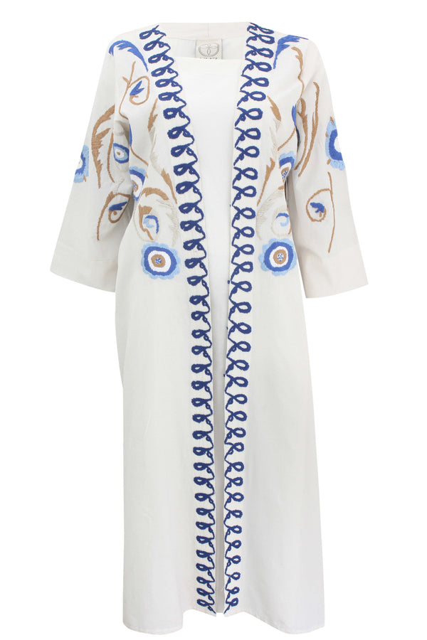 Floral Abstract Kaftan