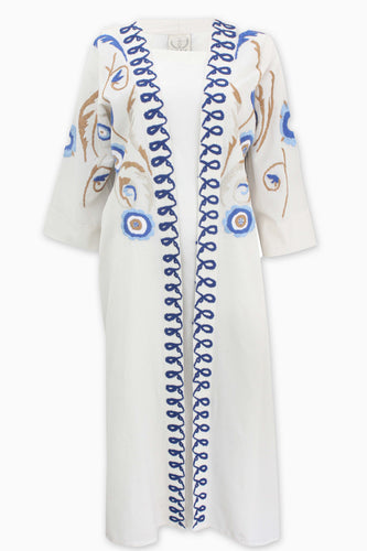 Floral Abstract Kaftan