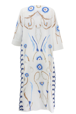 Floral Abstract Kaftan