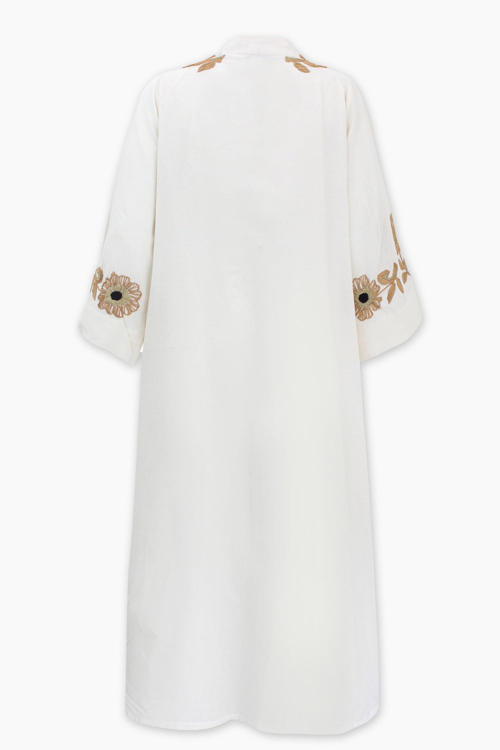 Floral Beige Kaftan