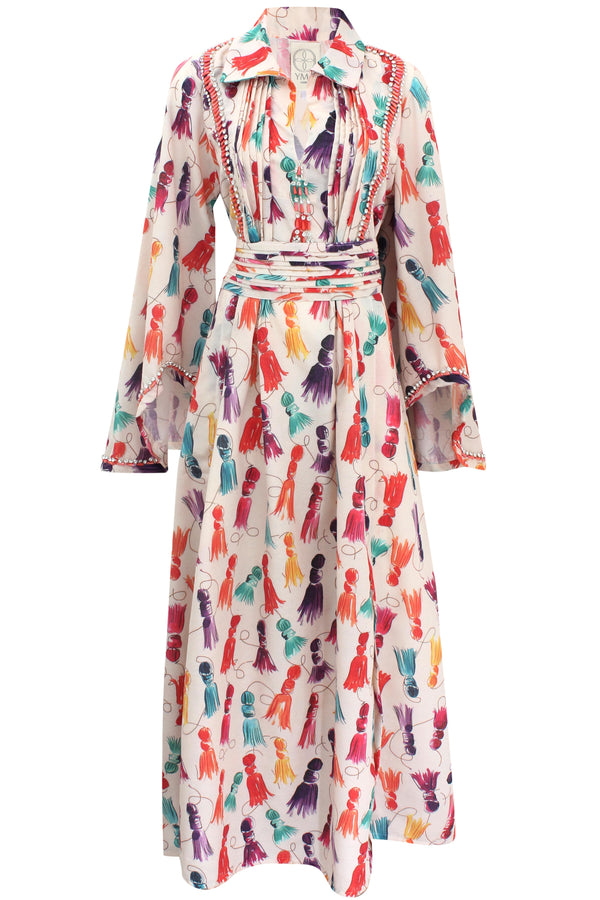 Preziosa Tassel Kaftan