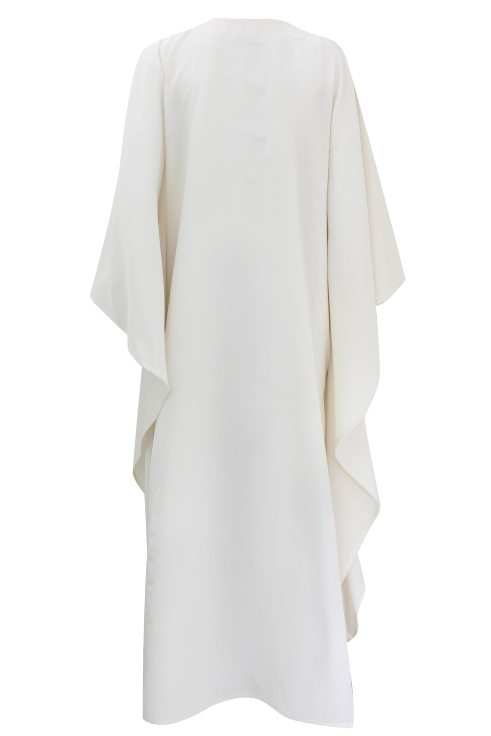 Palma Embroidered White Kaftan