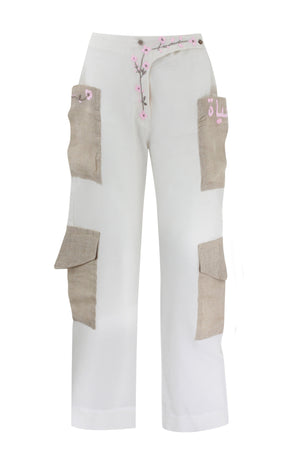 Arabo Floral Cargo Pants