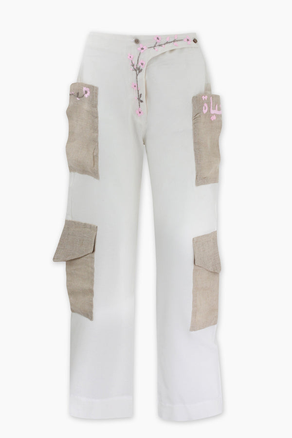 Arabo Floral Cargo Pants